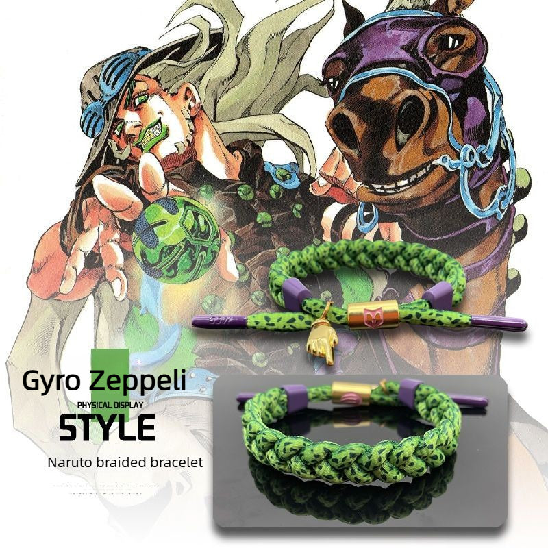 JoJo's Bizarre Adventure Handmade Woven Bracelet