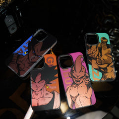 New Dragon Ball Saiyan Laser Anime Phone Case for Iphone Series