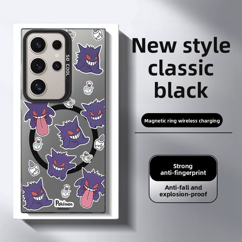 Pokémon Gengar Magnetic Shockproof Phone Case For Samsung Phones