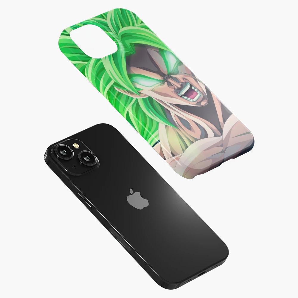 Glossy Broly iPhone Case