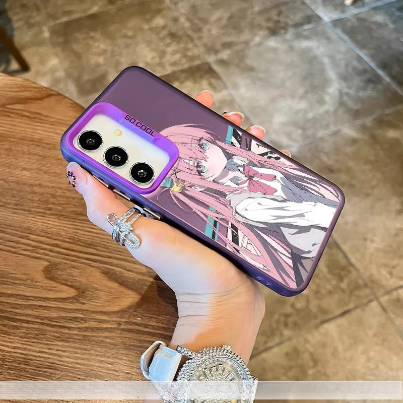 Bocchi the Rock! Hitori Goto Laser Holographic Silicone Samsung Phone Case