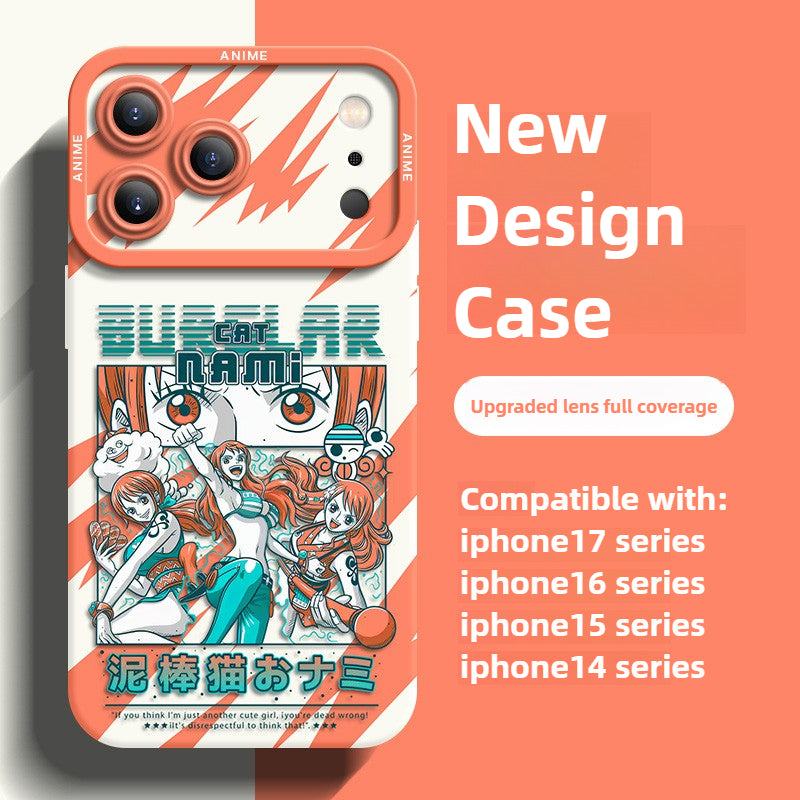 Funda protectora de silicona para iPhone de ONE PIECE