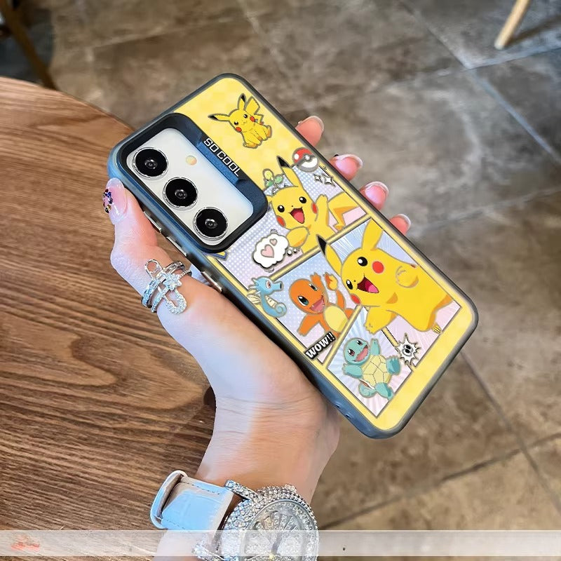 Pokémon Pikachu Laser Holographic Soft Shockproof Samsung Phone Case