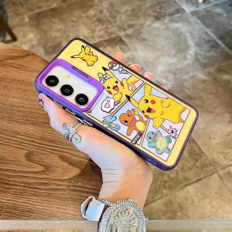 Pokémon Pikachu Laser Holographic Soft Shockproof Samsung Phone Case