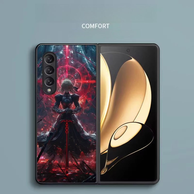 Fate Series Artoria Pendragon Saber Shockproof Hard Samsung Phone Case