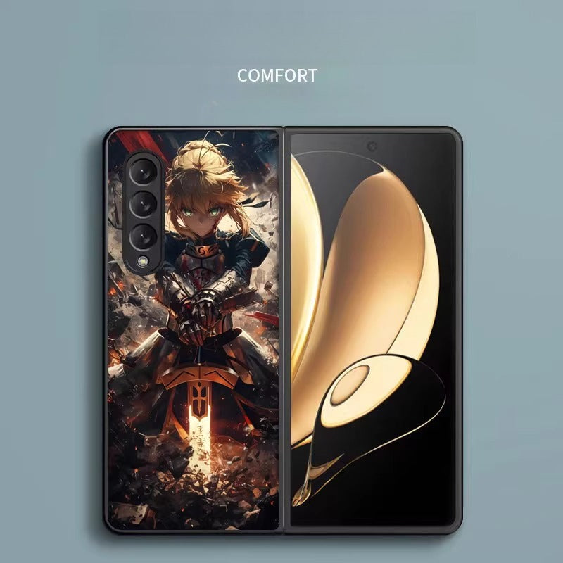 Fate Series Artoria Pendragon Saber Shockproof Hard Samsung Phone Case