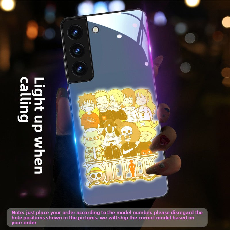 One Piece Luminous Phone Case For Samsung Flip