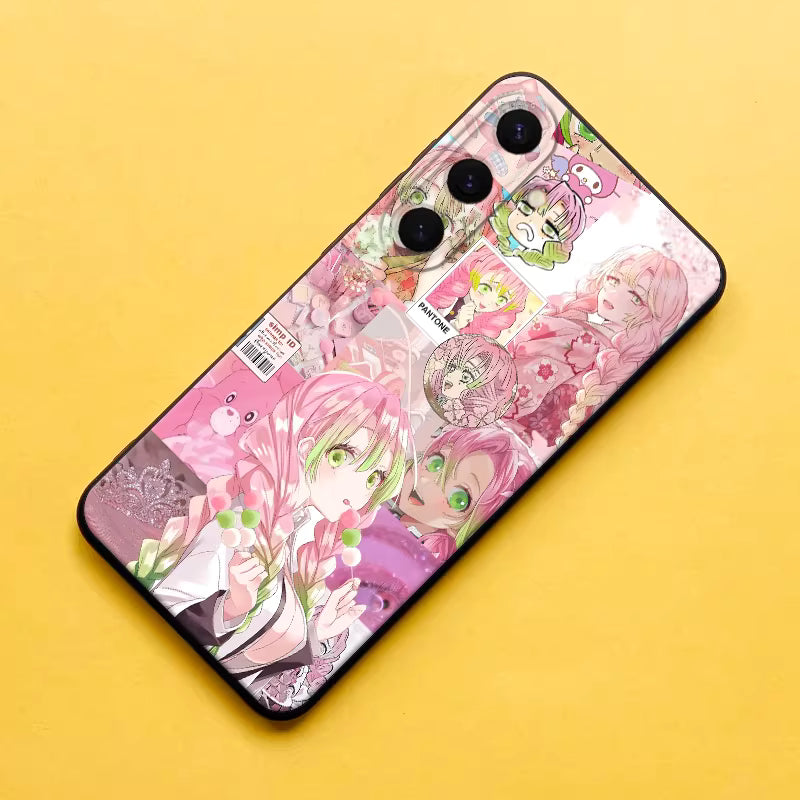 Demon Slayer Matte Soft Silicone Phone Case for Samsung Phones