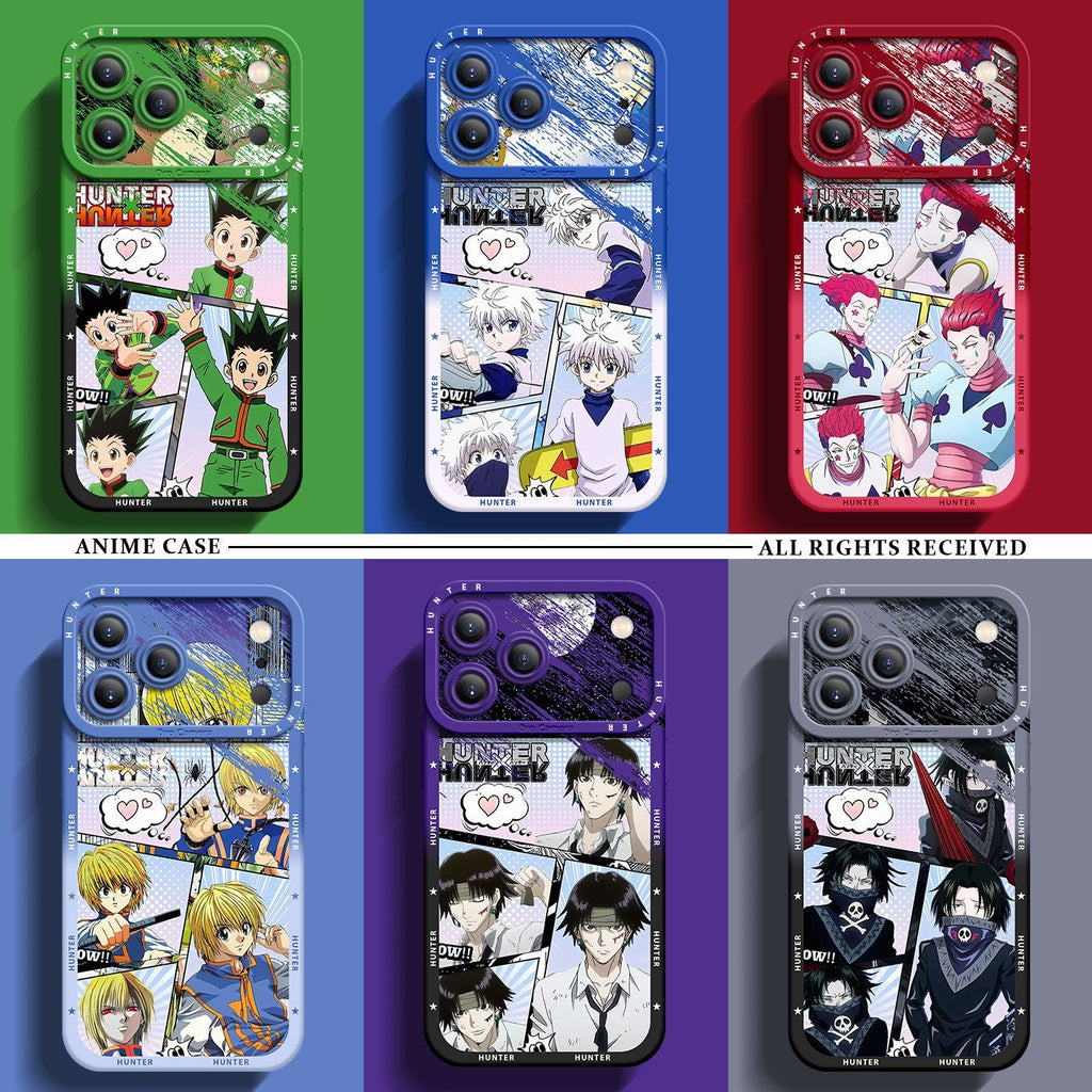 Funda de silicona para teléfono con el anime Death Note Nate River