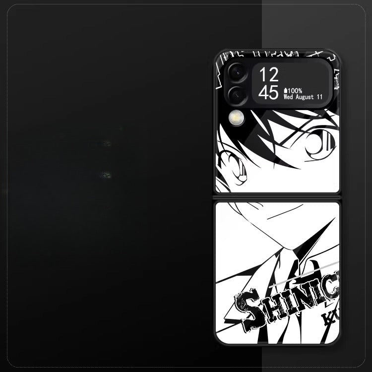 Detective Conan Shockproof Tempered Glass Phone Case For The Samsung Galaxy