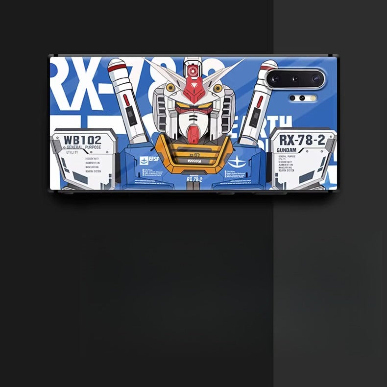 Gundam Matte Soft Silicone Shockproof Phone Case For The Samsung Galaxy