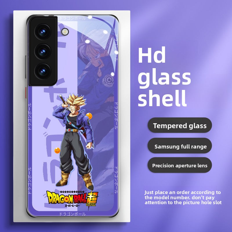 Dragon Ball HD Clear Glass Case for The Samsung Galaxy