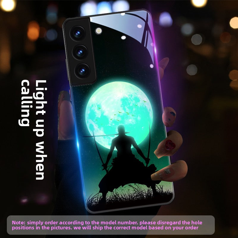 One Piece Incoming Call Light-Up  Phone Case for Samsung