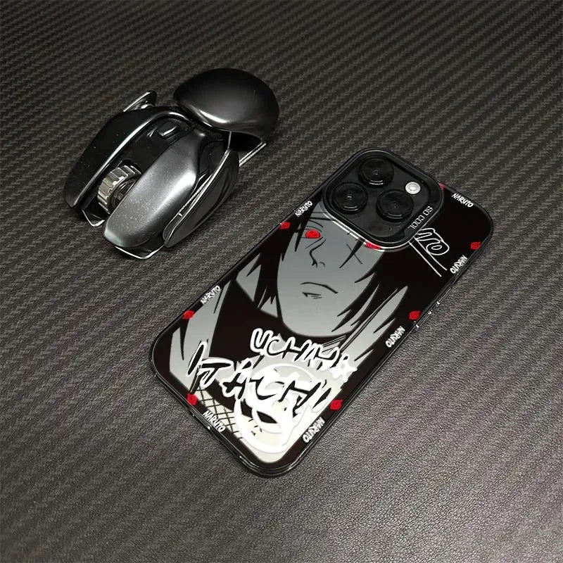 Naruto Uchiha Sasuke Phone Case Electroplating