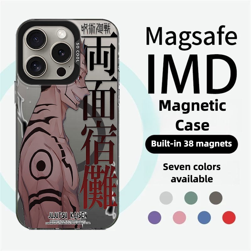 Ryomen Sukuna Magsafe Magnetic Phone Case