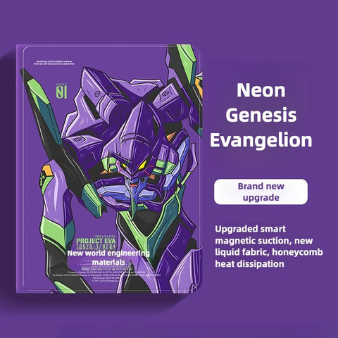 Neon Genesis Evangelion iPad Case Tablet Case Cover | NGE iPad Case