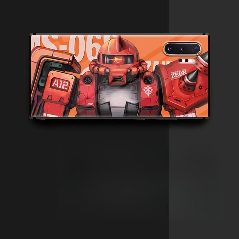 Gundam Matte Soft Silicone Shockproof Phone Case For The Samsung Galaxy