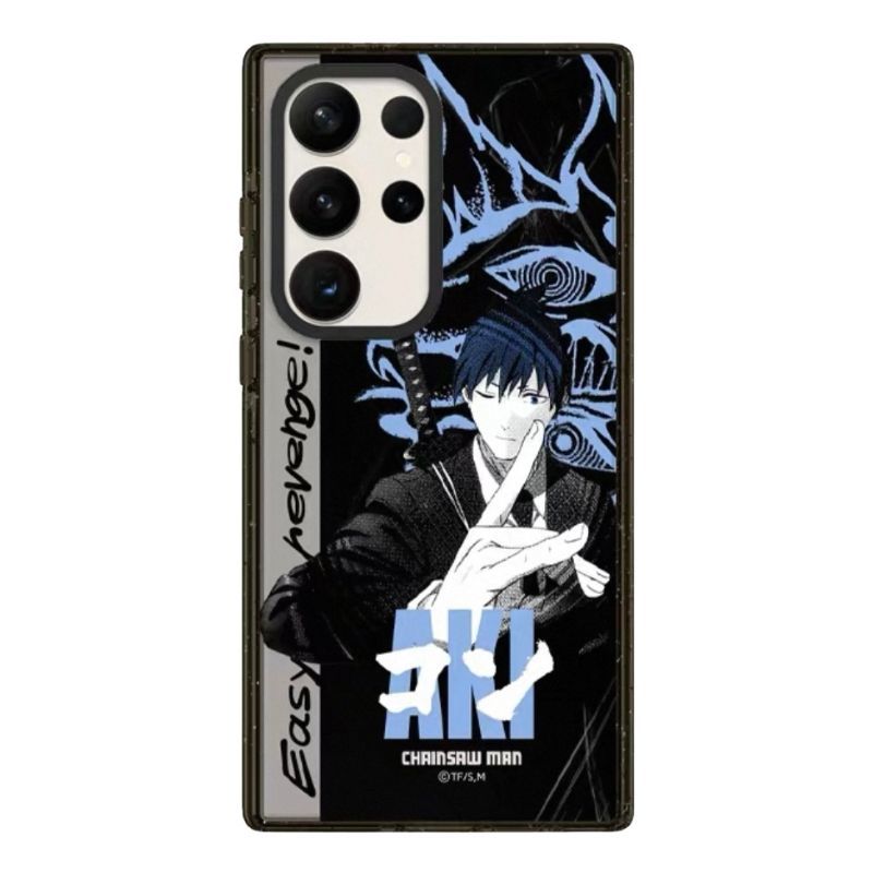 Chainsaw Man Magnetic Shockproof Phone Case For Samsung Phones