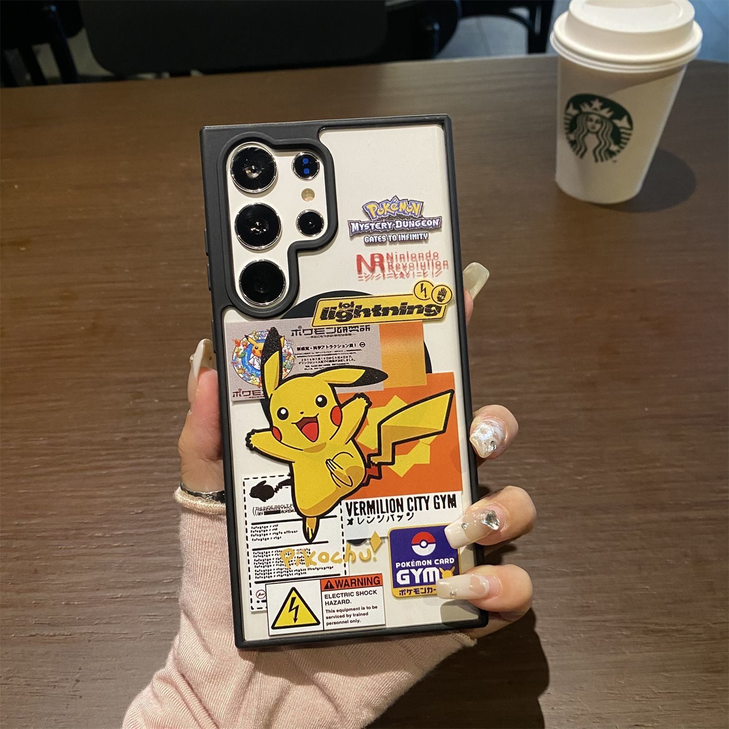 Pokémon Pikachu Magnetic Shockproof Phone Case For the Samsung