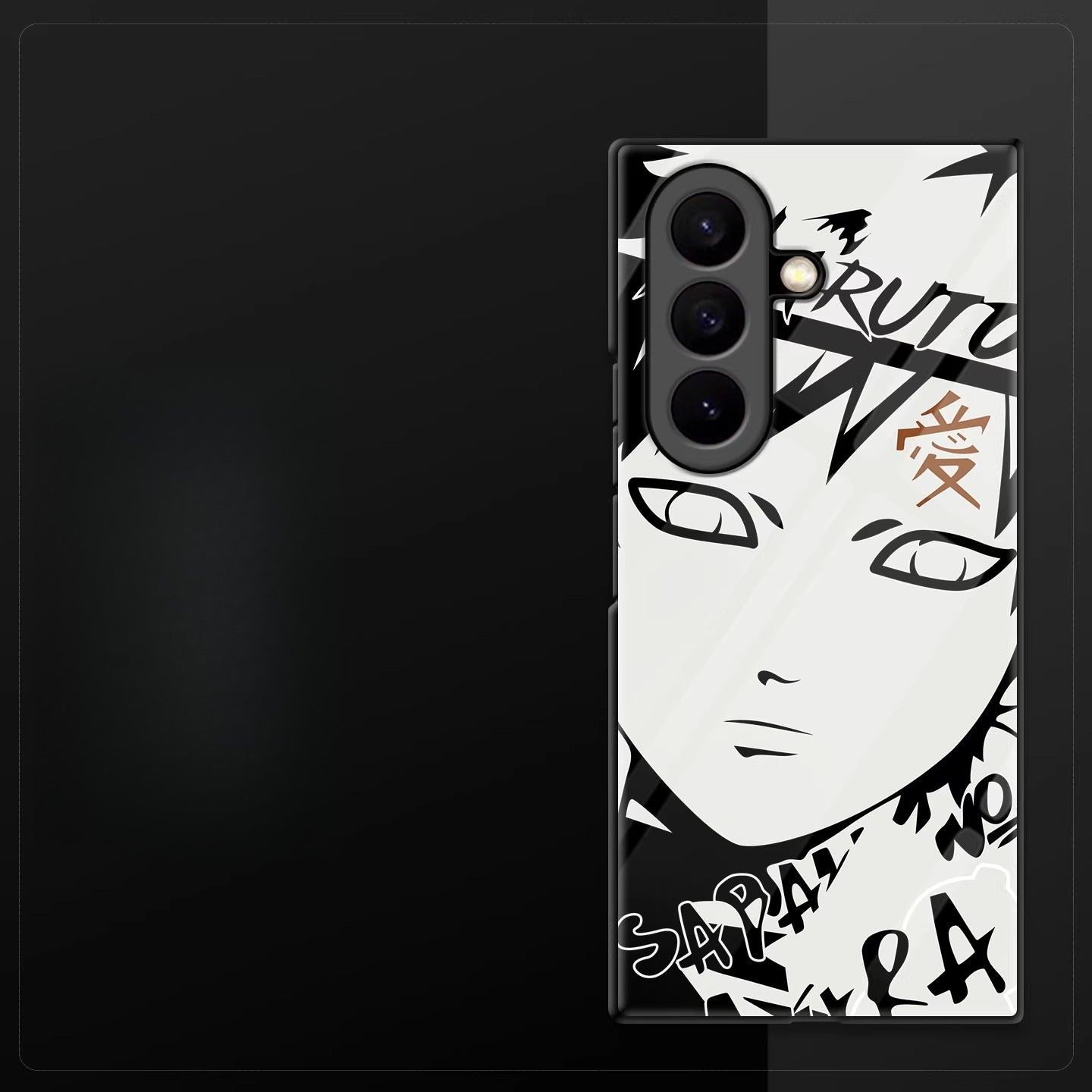 Naruto Tempered Glass Shockproof Phone Case For The Samsung Galaxy