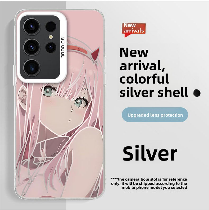 Darling in the FRANXX Silver Shell Shockproof Samsung Phone Case