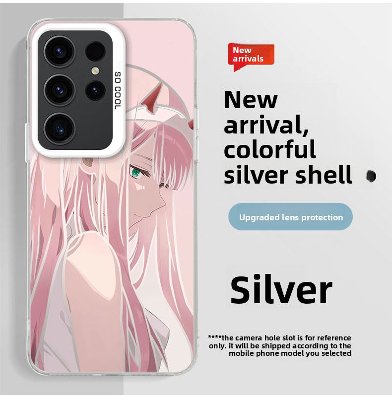 Darling in the FRANXX Silver Shell Shockproof Samsung Phone Case