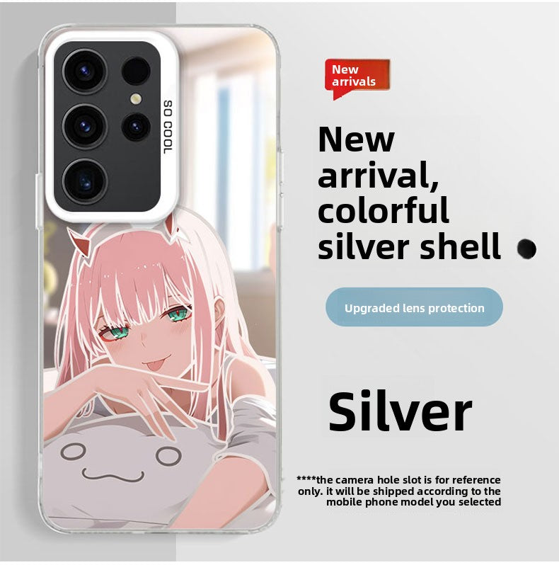 Darling in the FRANXX Silver Shell Shockproof Samsung Phone Case