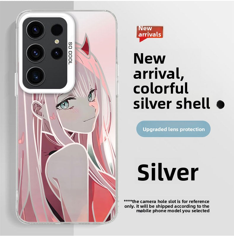 Darling in the FRANXX Silver Shell Shockproof Samsung Phone Case