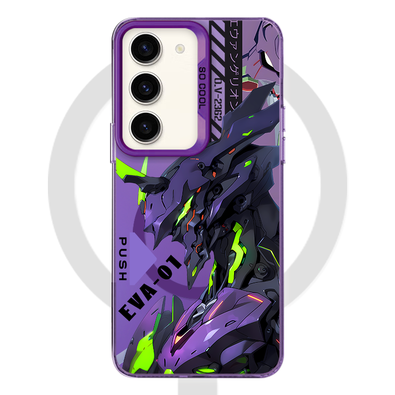 Neon Genesis Evangelion Magnetic Phone Case For the Samsung