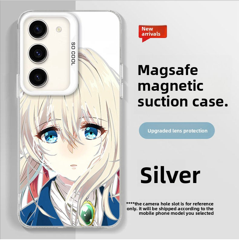 Violet Evergarden Magsafe Magnetic Full-Body Protection Samsung Phone Case