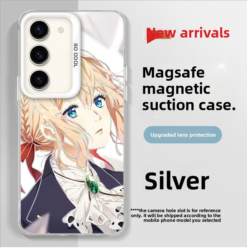 Violet Evergarden Magsafe Magnetic Full-Body Protection Samsung Phone Case
