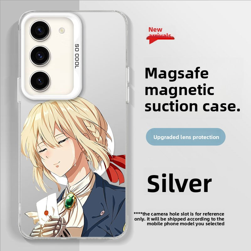 Violet Evergarden Magsafe Magnetic Full-Body Protection Samsung Phone Case