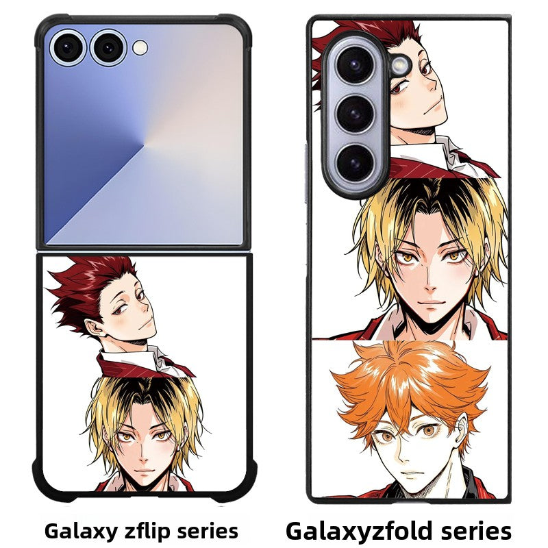 Haikyuu!! Foldable Shockproof Phone Case For the Samsung Galaxy