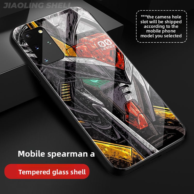 Gundam Tempered Glass Shockproof Phone Case For The Samsung Galaxy