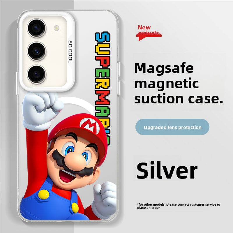 Super Mario Magsafe Magnetic Shockproof Phone Cases For The Samsung Galaxy