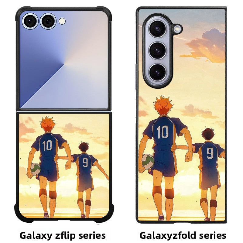 Haikyuu!! Foldable Shockproof Phone Case For the Samsung Galaxy