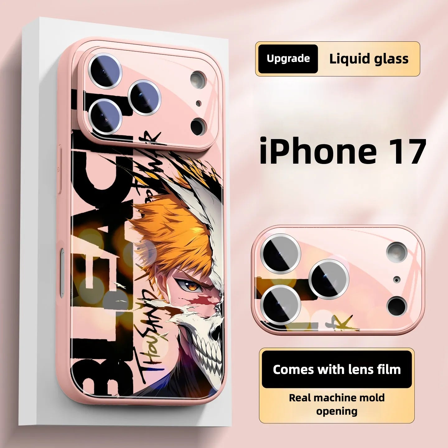Bleach Kurosaki Ichigo iPhone 17 Case | Liquid Glass
