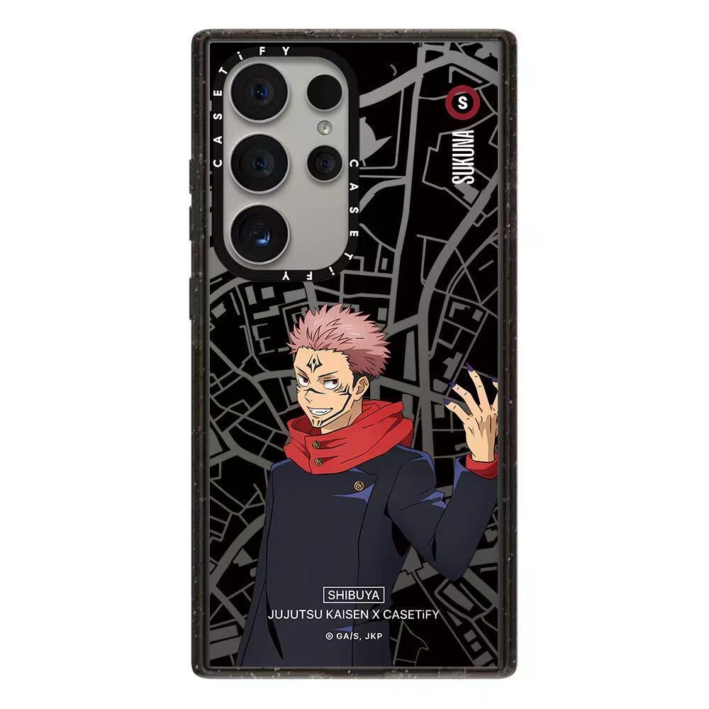 Jujutsu Kaisen Clear Hard Phone Case For Samsung Flip