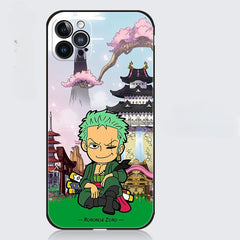 ONE PIECE Roronoa Zoro Silicone Anime Case for Apple iPhone