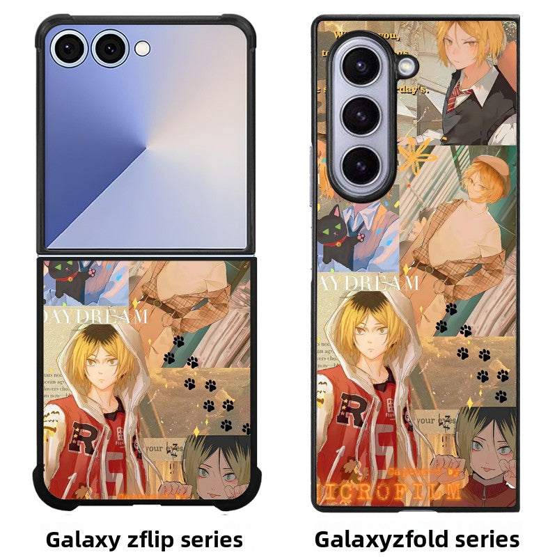 Haikyuu!! Foldable Shockproof Phone Case For the Samsung Galaxy
