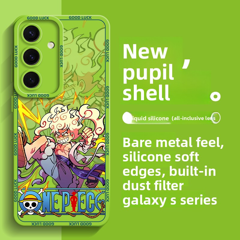 One Piece Liquid Soft Silicone Full-Body Shockproof Protective Samsung Phone Case