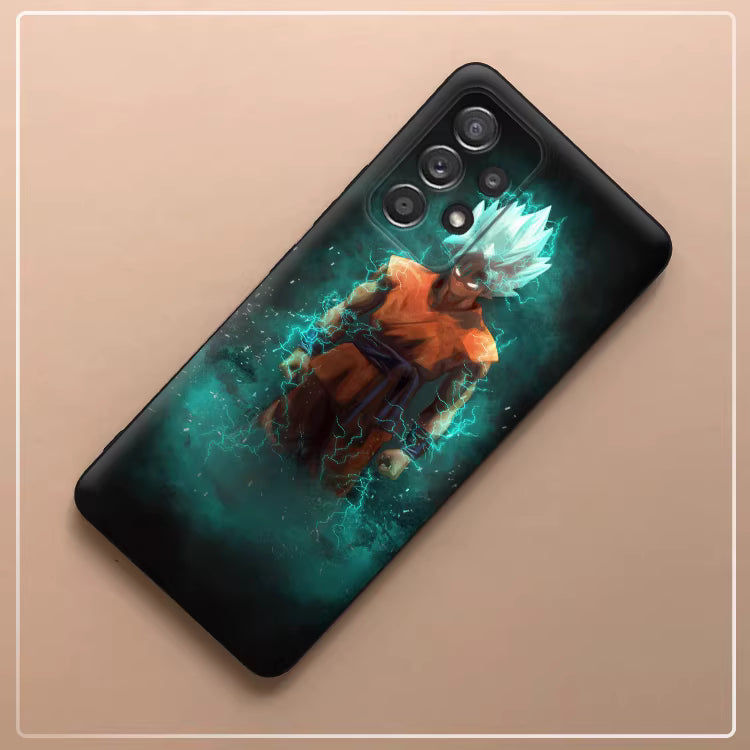 Dragon Ball Anti-Fall Frosted Soft Silicone Phone Case For the Samsung