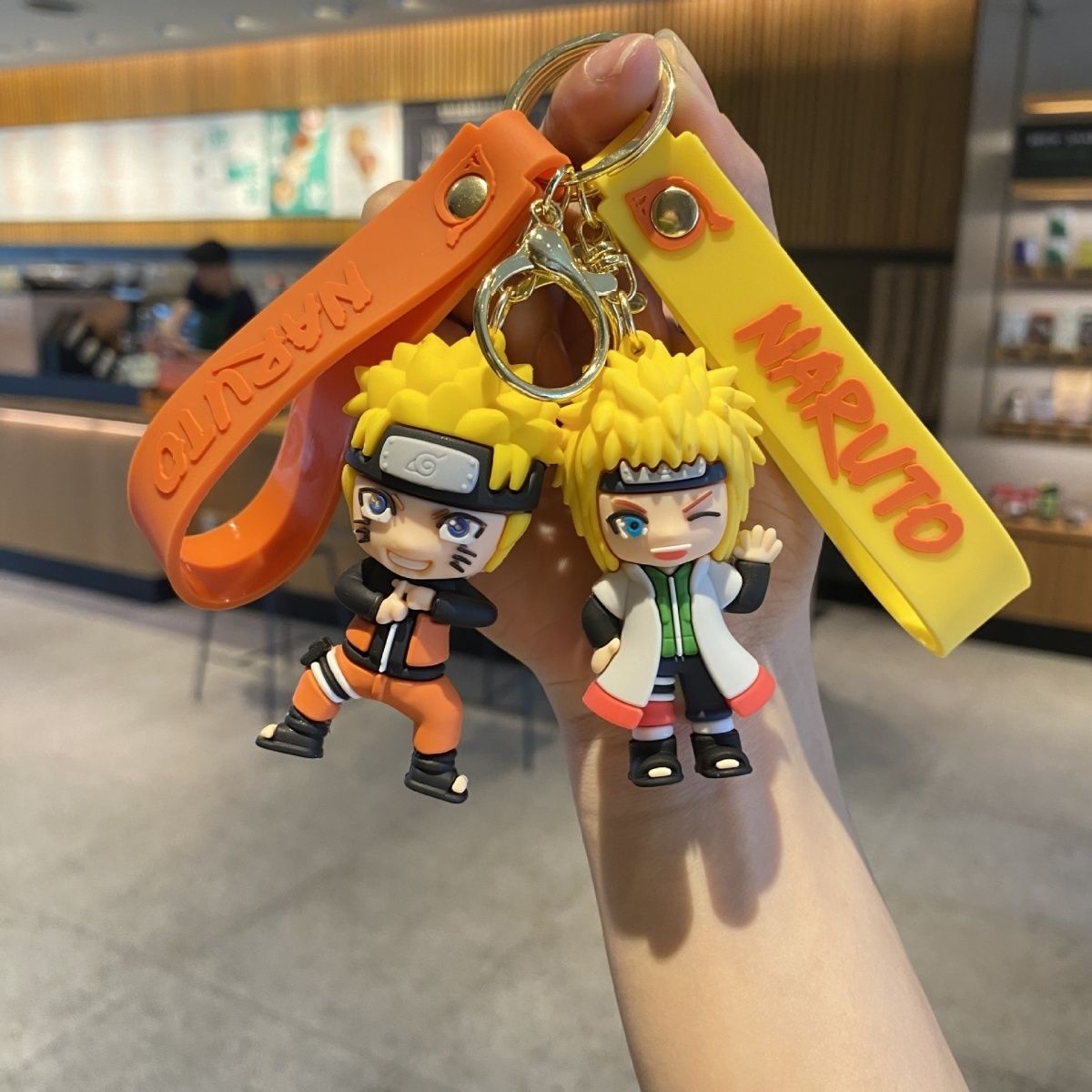 Naruto Keychain Naruto Kaka Cartoon Doll Car Key Chain