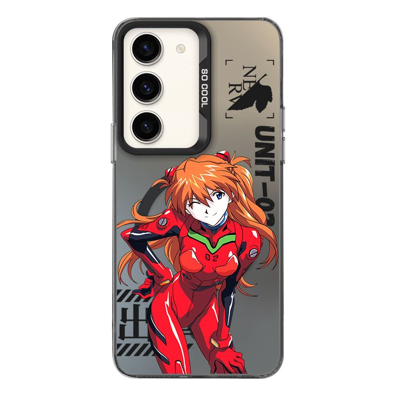 Neon Genesis Evangelion Magnetic Phone Case For Samsung Phones