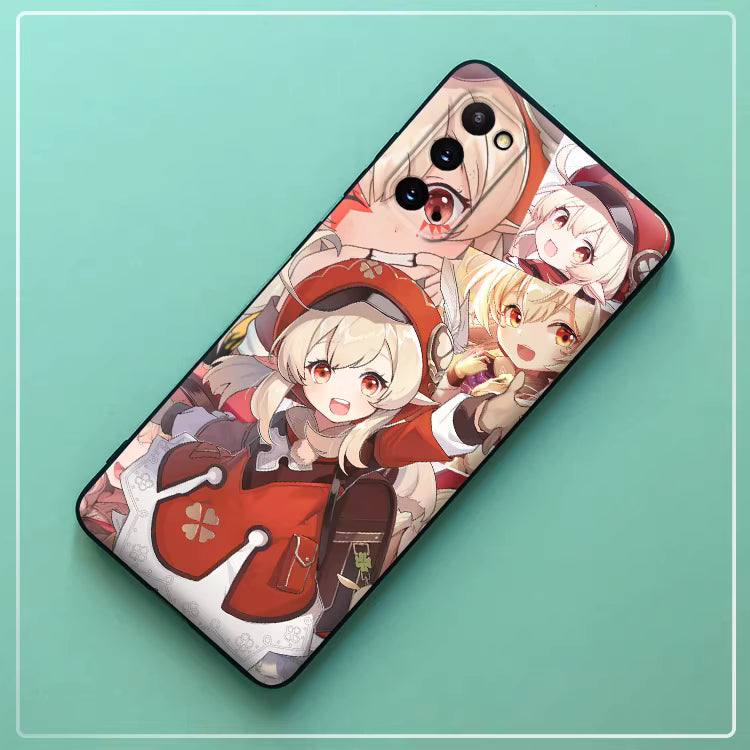 Genshin Impact Frosted Soft Silicone Phone Case For The Samsung Galaxy
