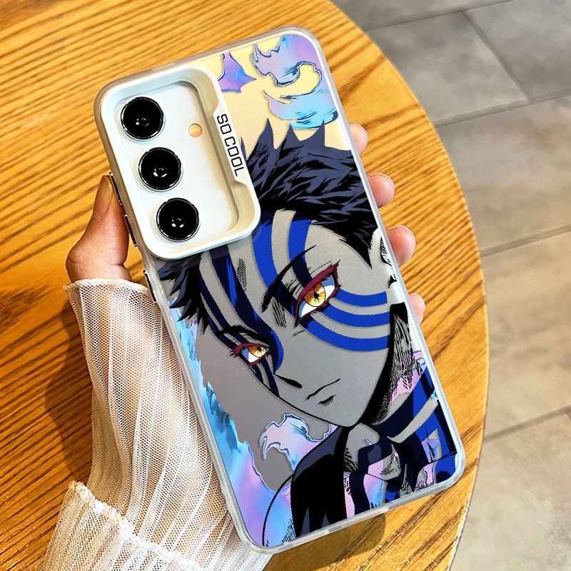 Demon Slayer Akaza Matte Phone Case For Samsung Flip