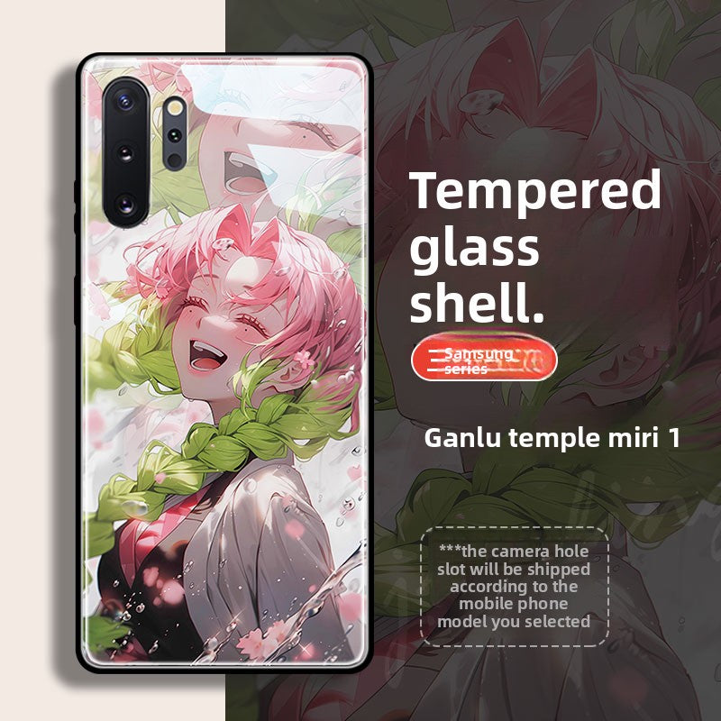 Demon Slayer Tempered Glass Shockproof Phone Case For Samsung Flip