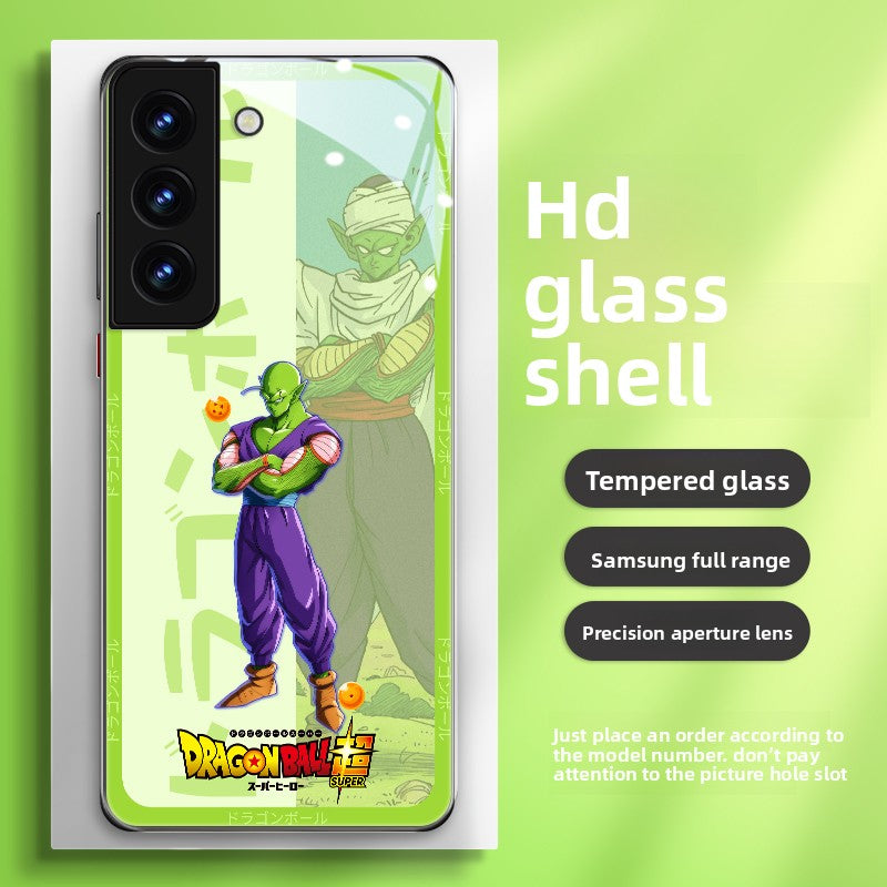 Dragon Ball HD Clear Glass Case for The Samsung Galaxy