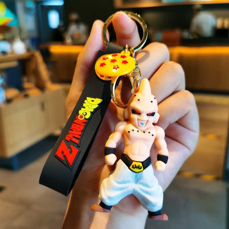 Sun Goku Dragon Ball Keychain Three-dimensional Doll Pendant Pvc Epoxy Car Pendant Bag