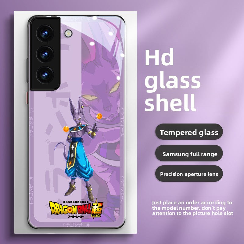 Dragon Ball HD Clear Glass Case for The Samsung Galaxy